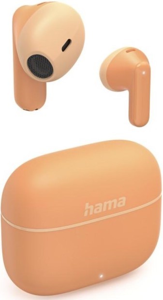 Căști wireless Hama - Freedom Light II, TWS, portocaliu - imagine 1