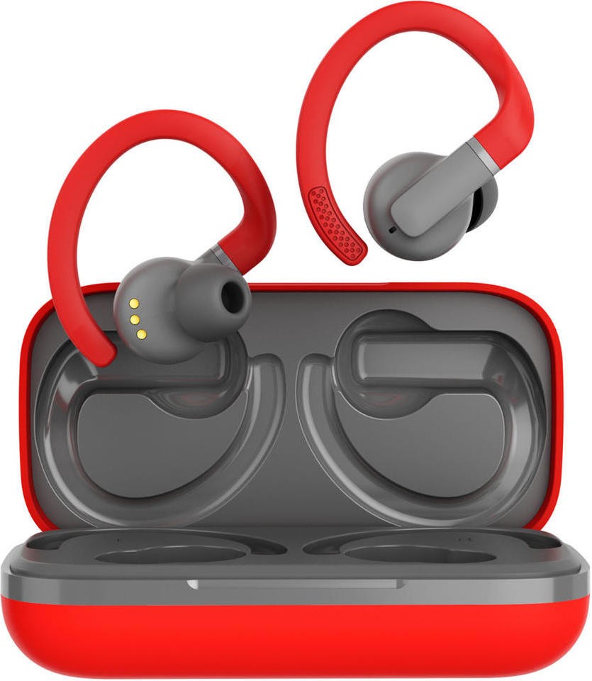 Căști wireless Canyon - OnRun 11 Sport, TWS, roşu - imagine 1