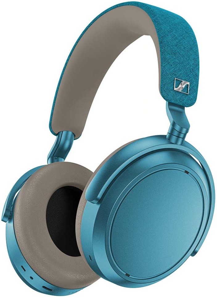 Căști fără fir cu microfon Sennheiser - MOMENTUM 4 Wireless, albastru-verde - imagine 1