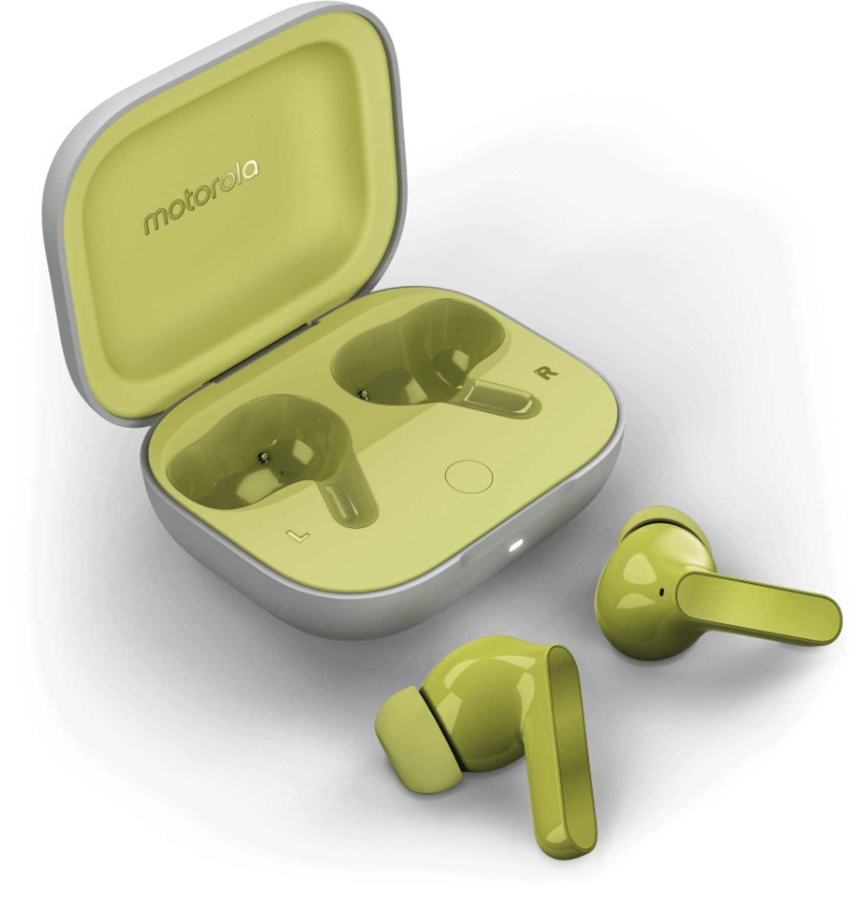 Căști wireless Motorola - Moto Buds, TWS, ANC, Kiwi Green - imagine 1