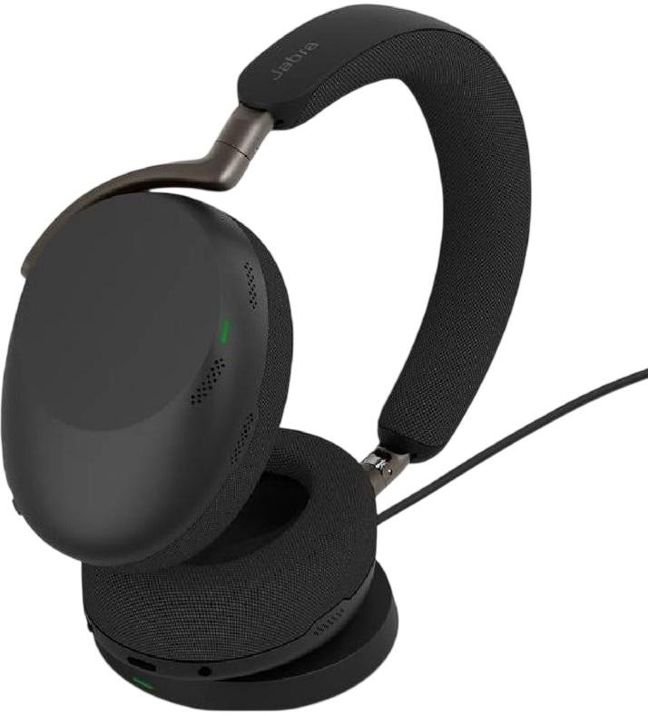 Căști wireless Jabra – Evolve3 85, ANC, MS, WLC, negru - imagine 1