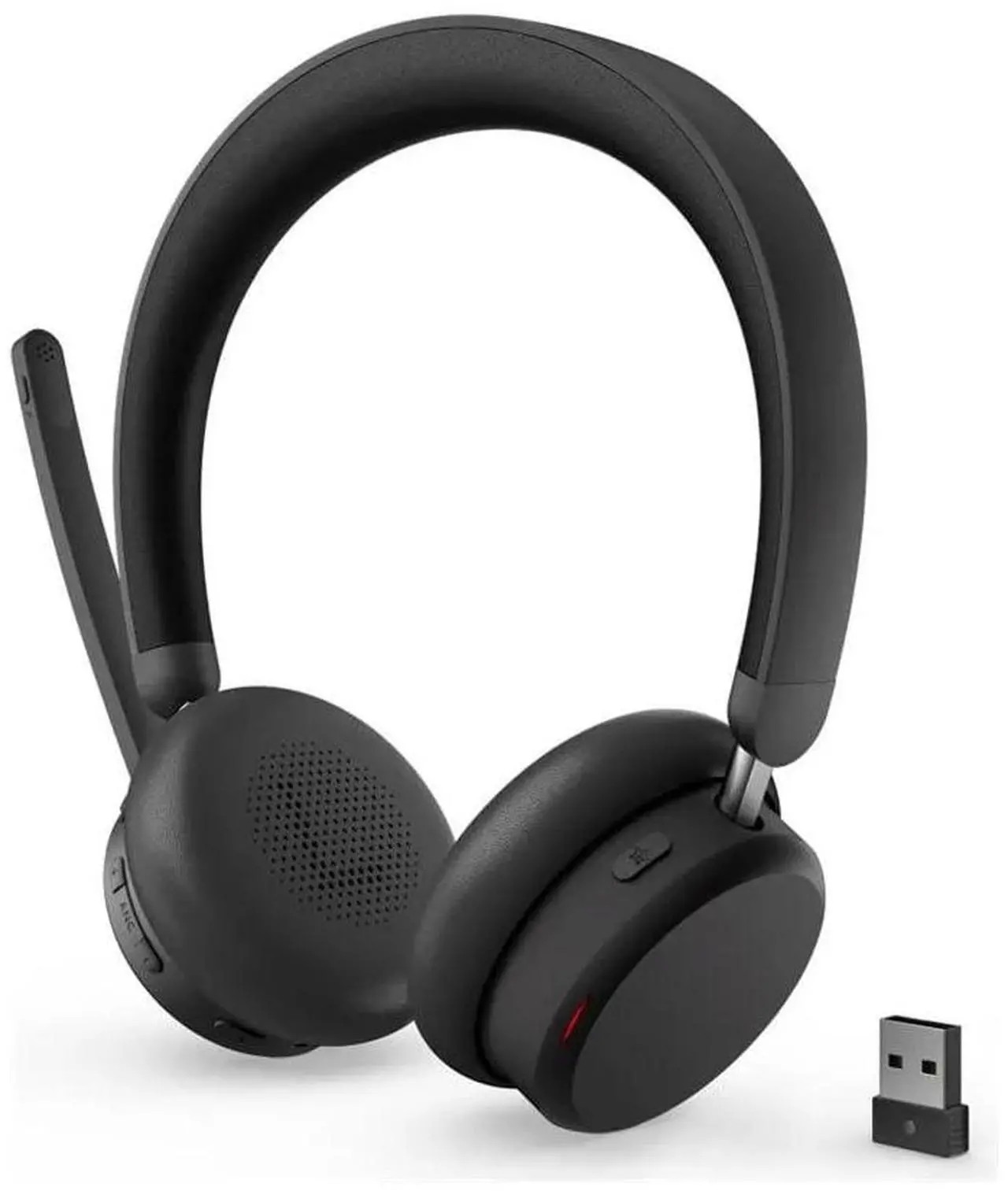 Căști wireless Lenovo – 6550, ANC, Teams, negre - imagine 1