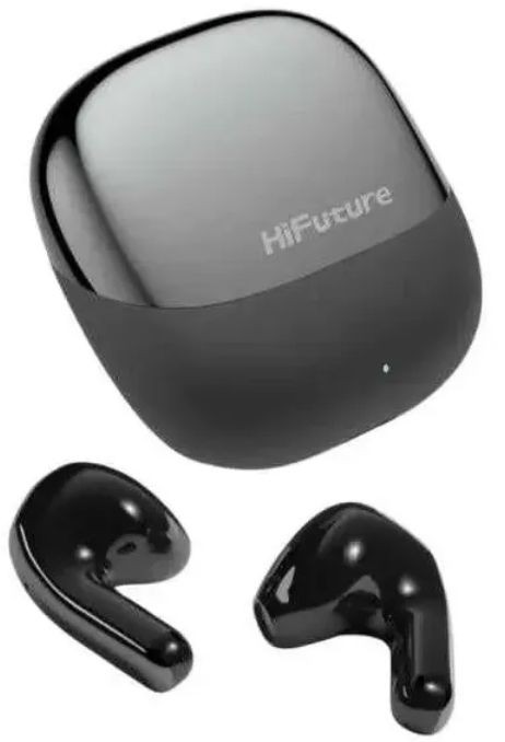Căști wireless HiFuture – ChromeBuds, TWS, IPX5, ENC, negre - imagine 1