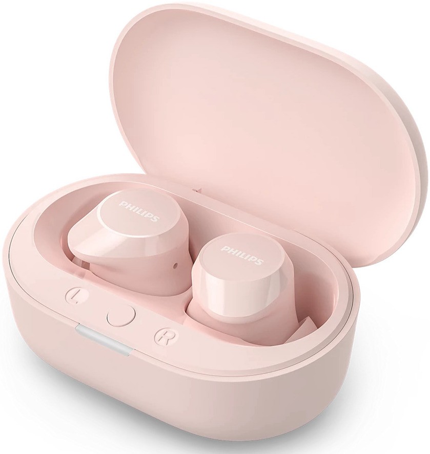 Căști wireless Philips - TAT1209PK/00, TWS, roz - imagine 1