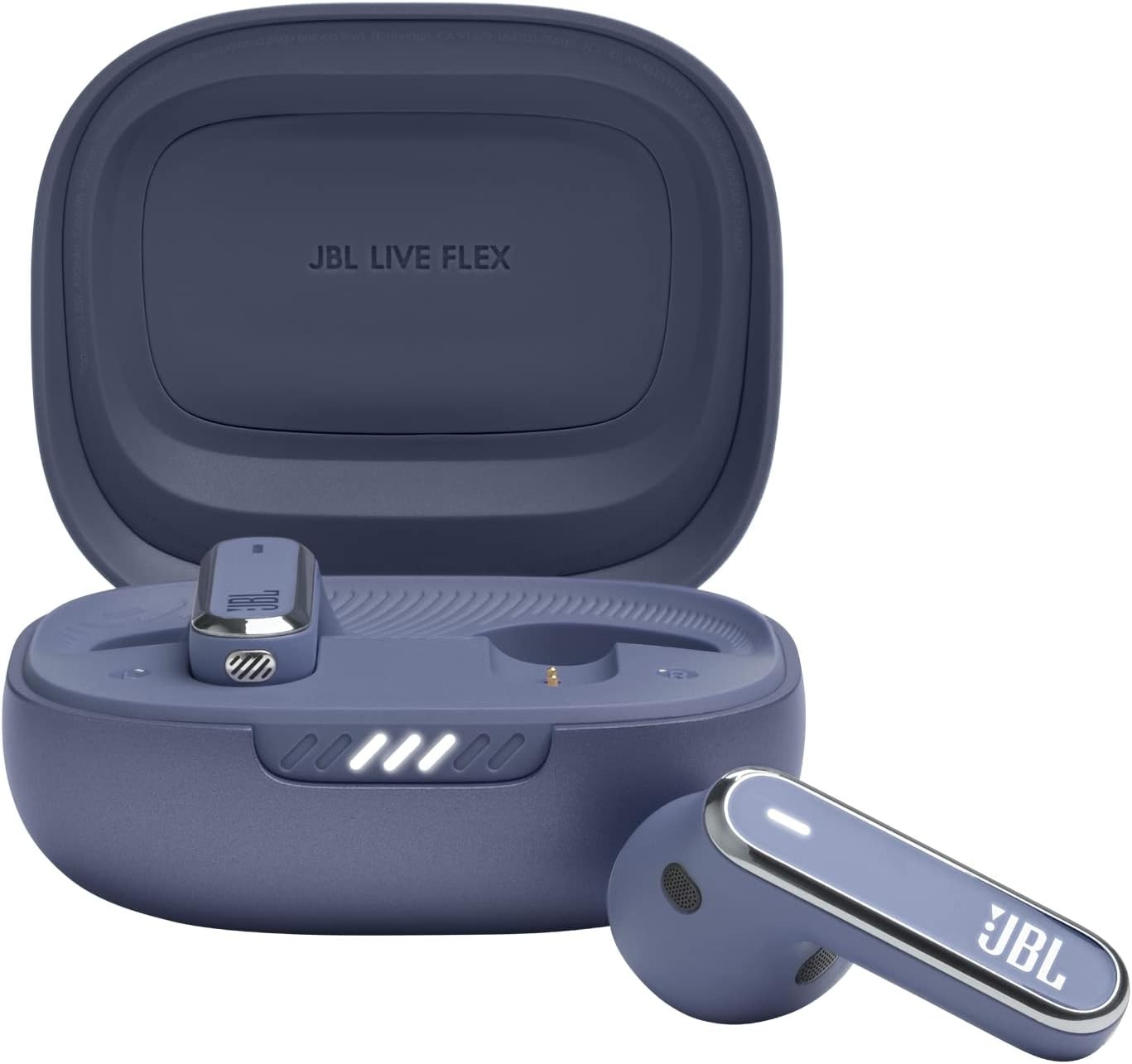 Căști wireless JBL - Live Flex, TWS, ANC, albastre - imagine 1