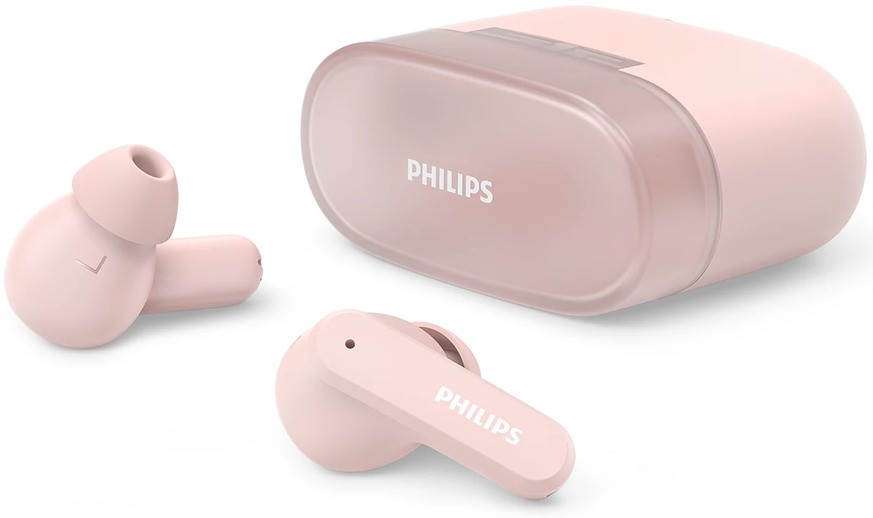 Căști fără fir Philips - TAT2000PK/00, TWS, ANC, roz