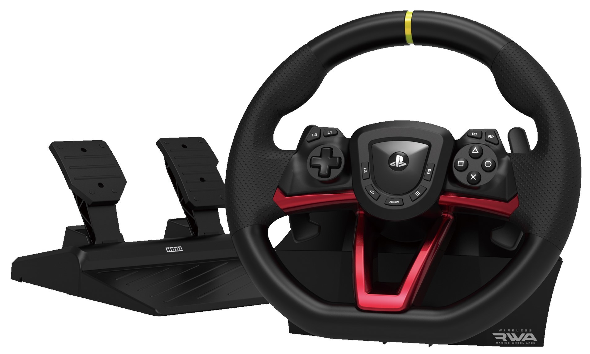 Volan wireless cu pedale HORI - Apex (PS5/PS4/PC) | Ozone.ro