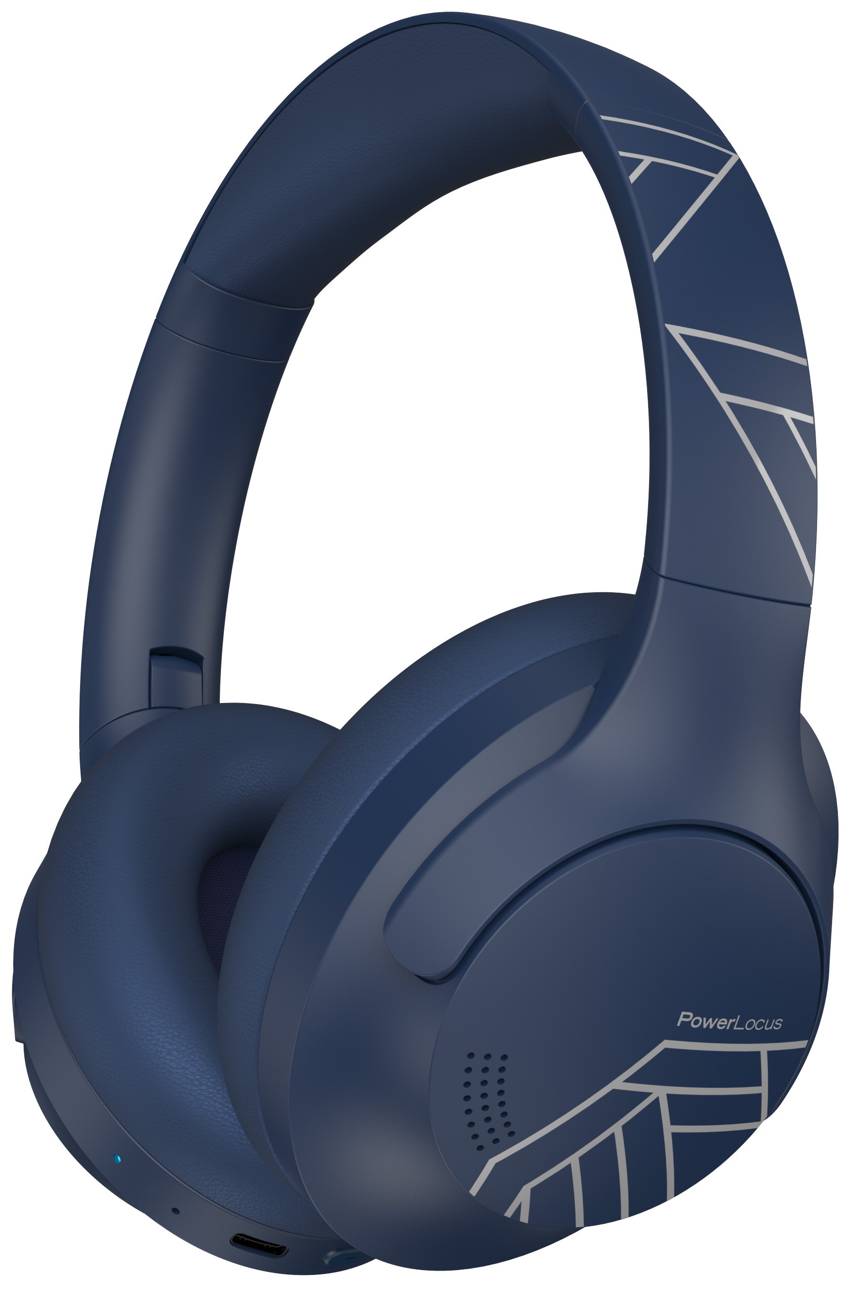 Căști wireless PowerLocus - P3 Upgrade, albastru