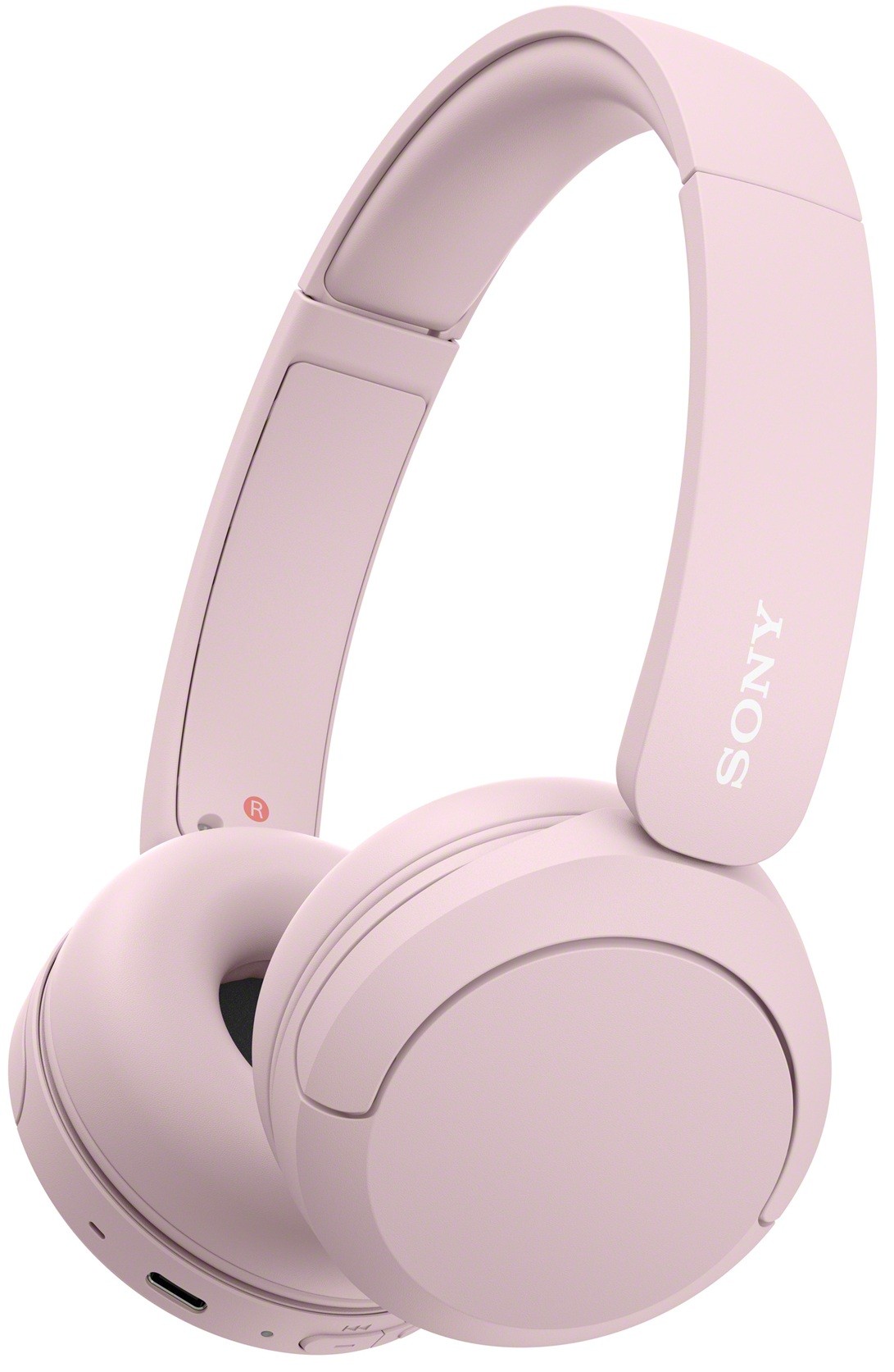 Căști fără fir cu microfon Sony - WH-CH520, roz - imagine 1