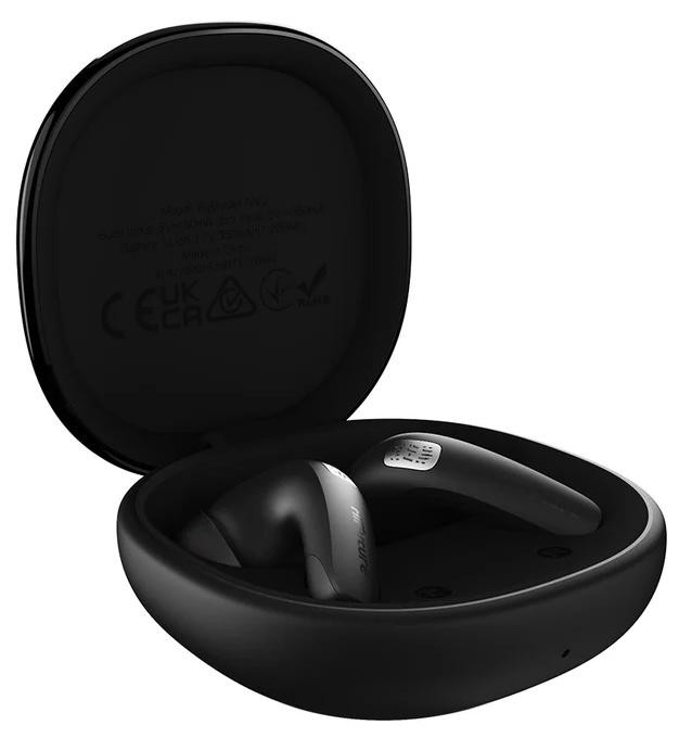Căști wireless HiFuture – FlyBuds 4, TWS, IPX5, ANC, negre - imagine 1