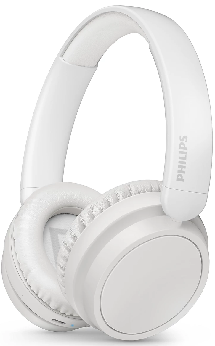 Căști wireless Philips - TAH5209WT/00, Bluetooth, albe