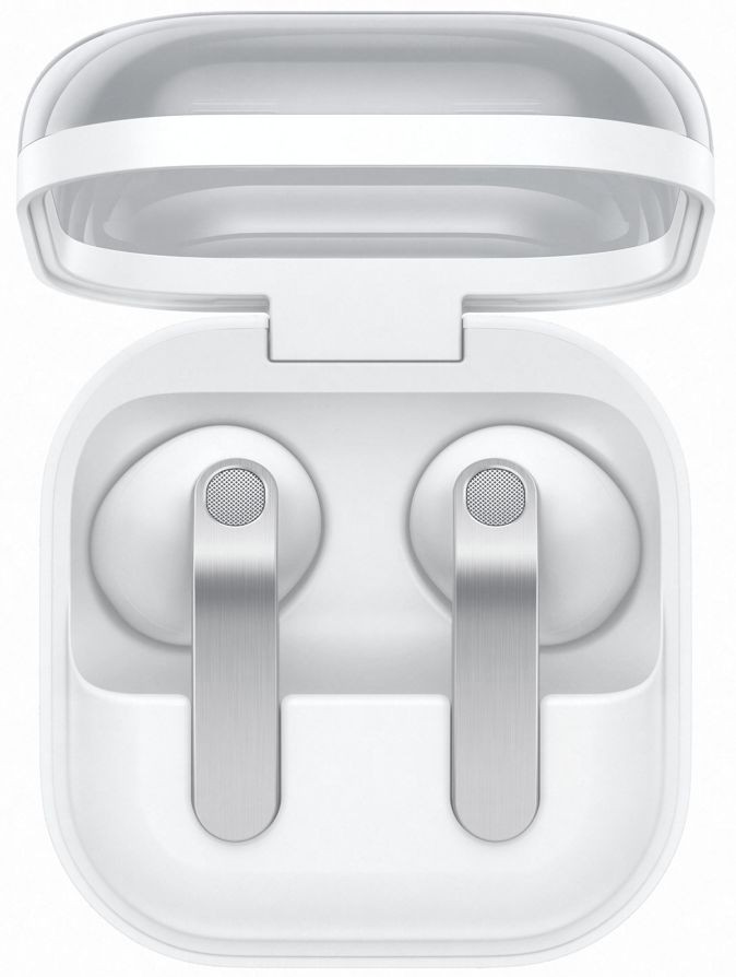 Căști wireless Samsung - Galaxy Buds4, TWS, ANC, albe