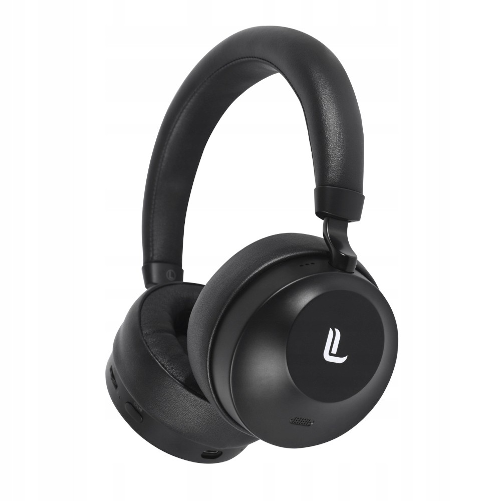 Căști wireless Laudberg - H1B, ANC, negre - imagine 1
