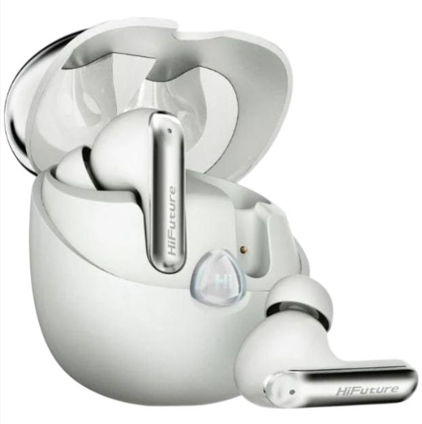Căști wireless HiFuture - SonicAir, TWS, IPX5, alb - imagine 1