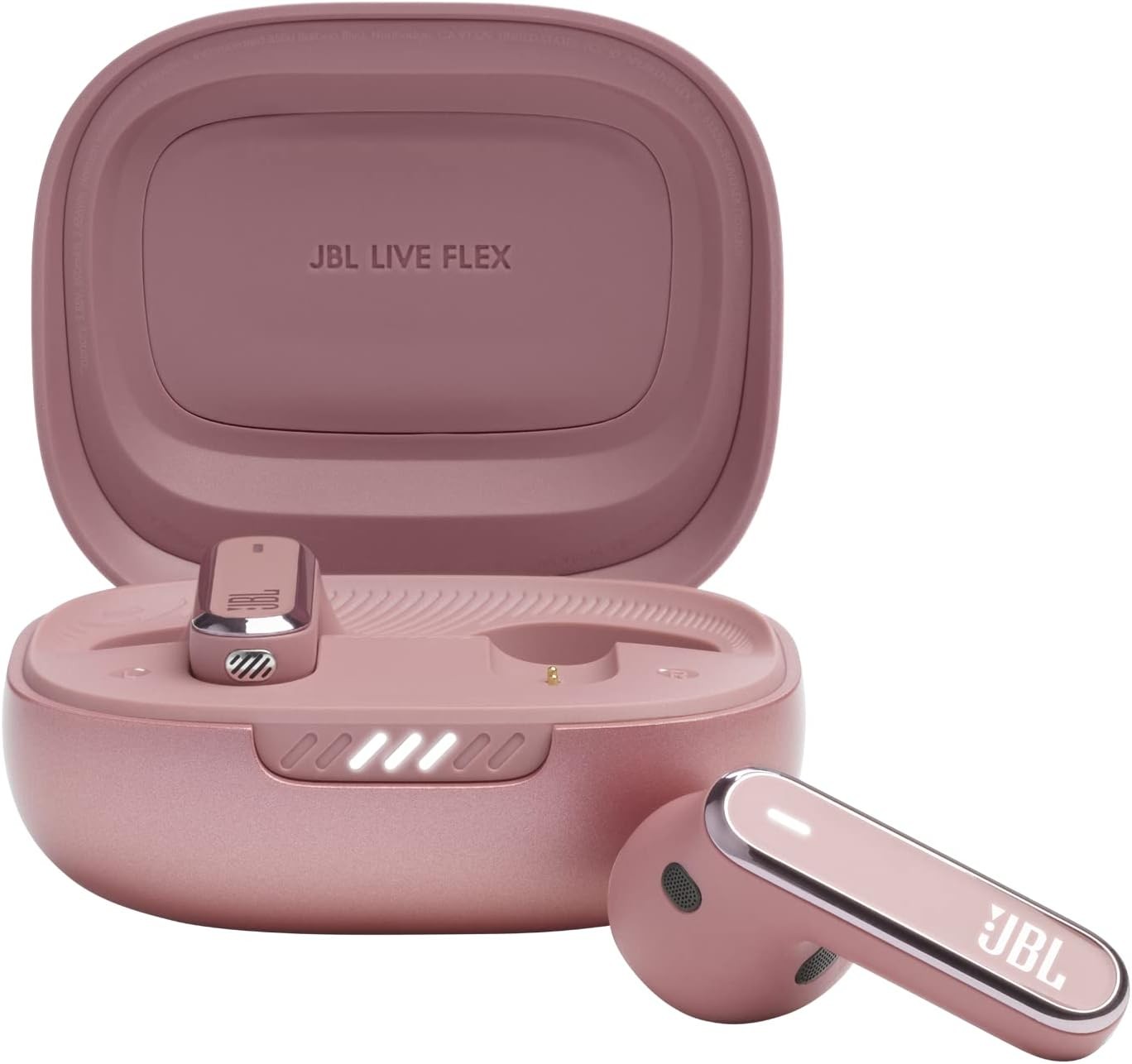 Căști wireless JBL - Live Flex, TWS, ANC, roz - imagine 1