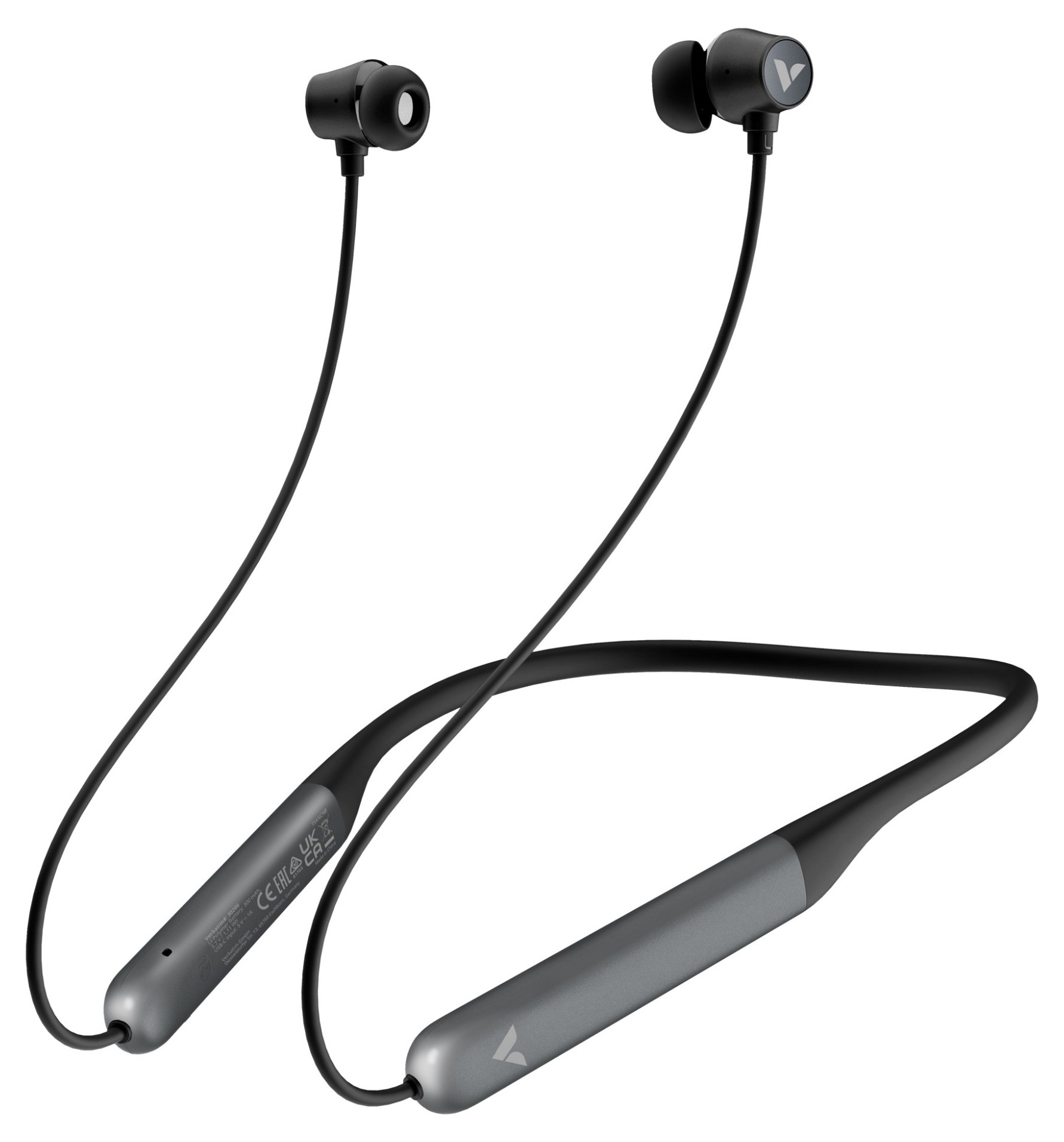 Căști wireless cu microfon Verbatim - TruSound, ANC, negre