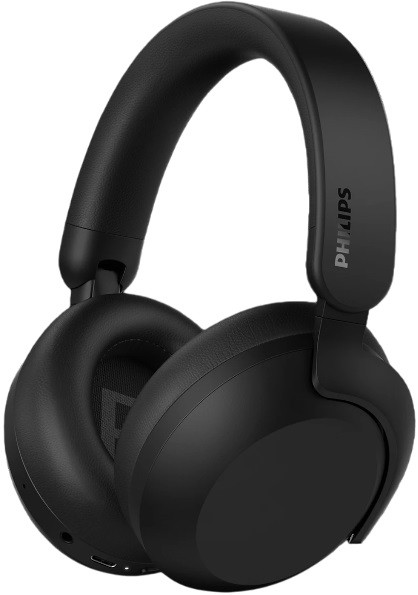 Căști fără fir cu un microfon Philips - TAH8000EBK/00, ANC, negru