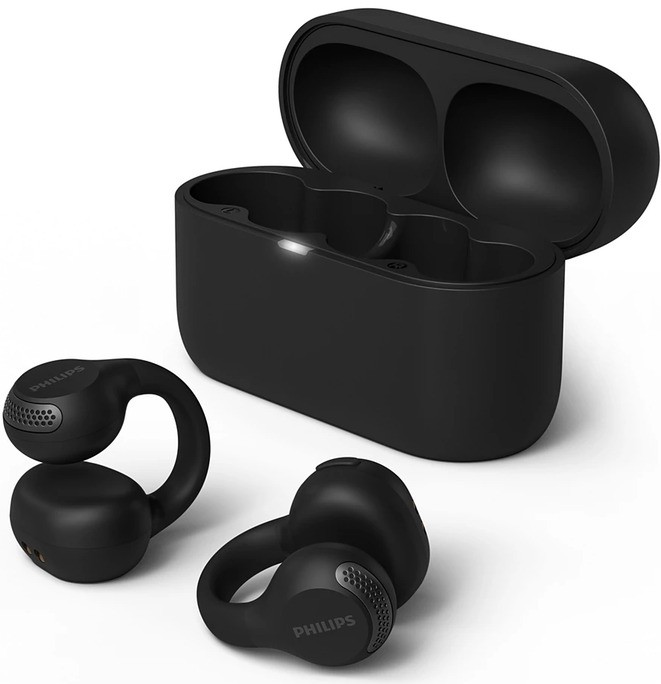 Căști fără fir Philips - TAQ2000BK/00, TWS, ANC, negru