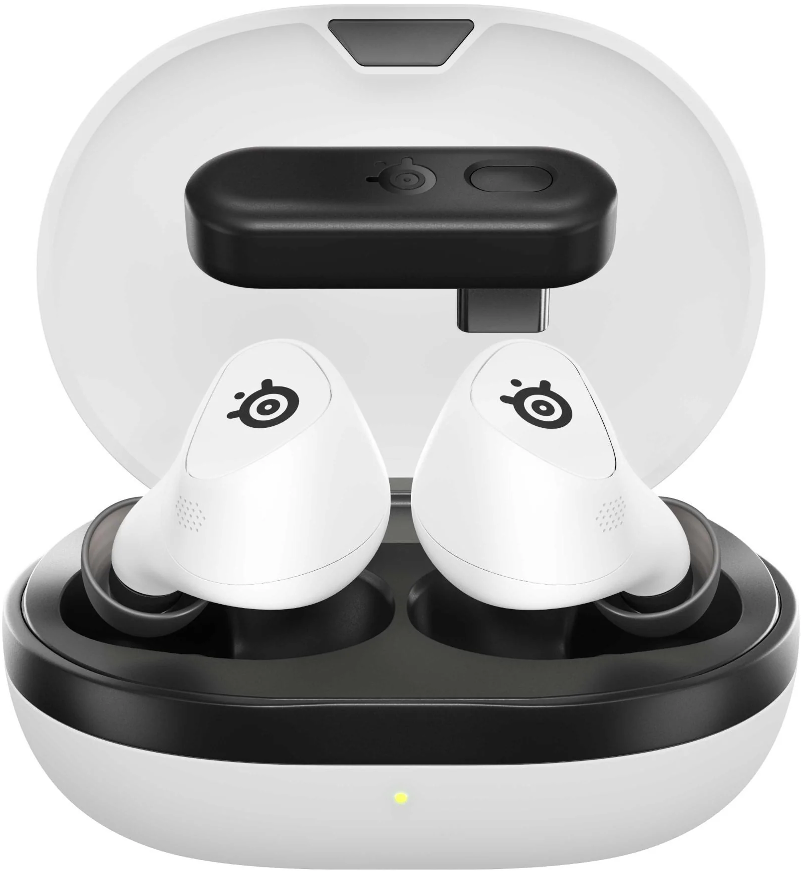 Căști fără fir SteelSeries - Arctis GameBuds for PS5, TWS, ANC, alb