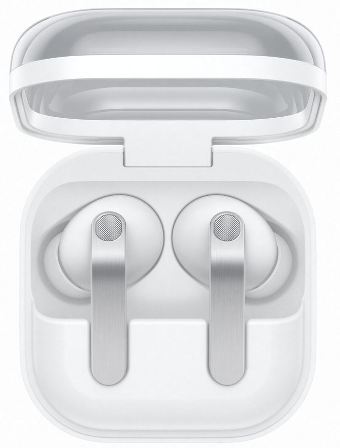 Căști wireless Samsung - Galaxy Buds4 Pro, TWS, ANC, albe - imagine 1