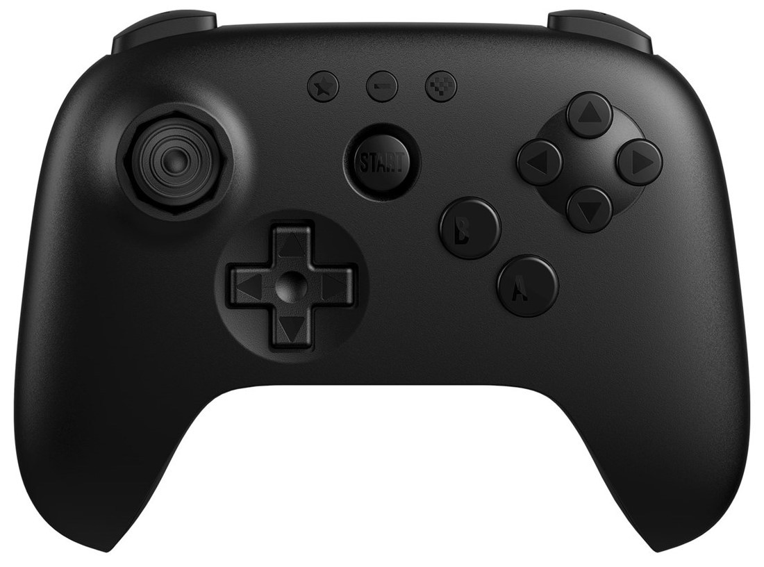 Controler fără fir 8BitDo - 64 Bluetooth, Hall Effect, negru (Nintendo Switch/PC)