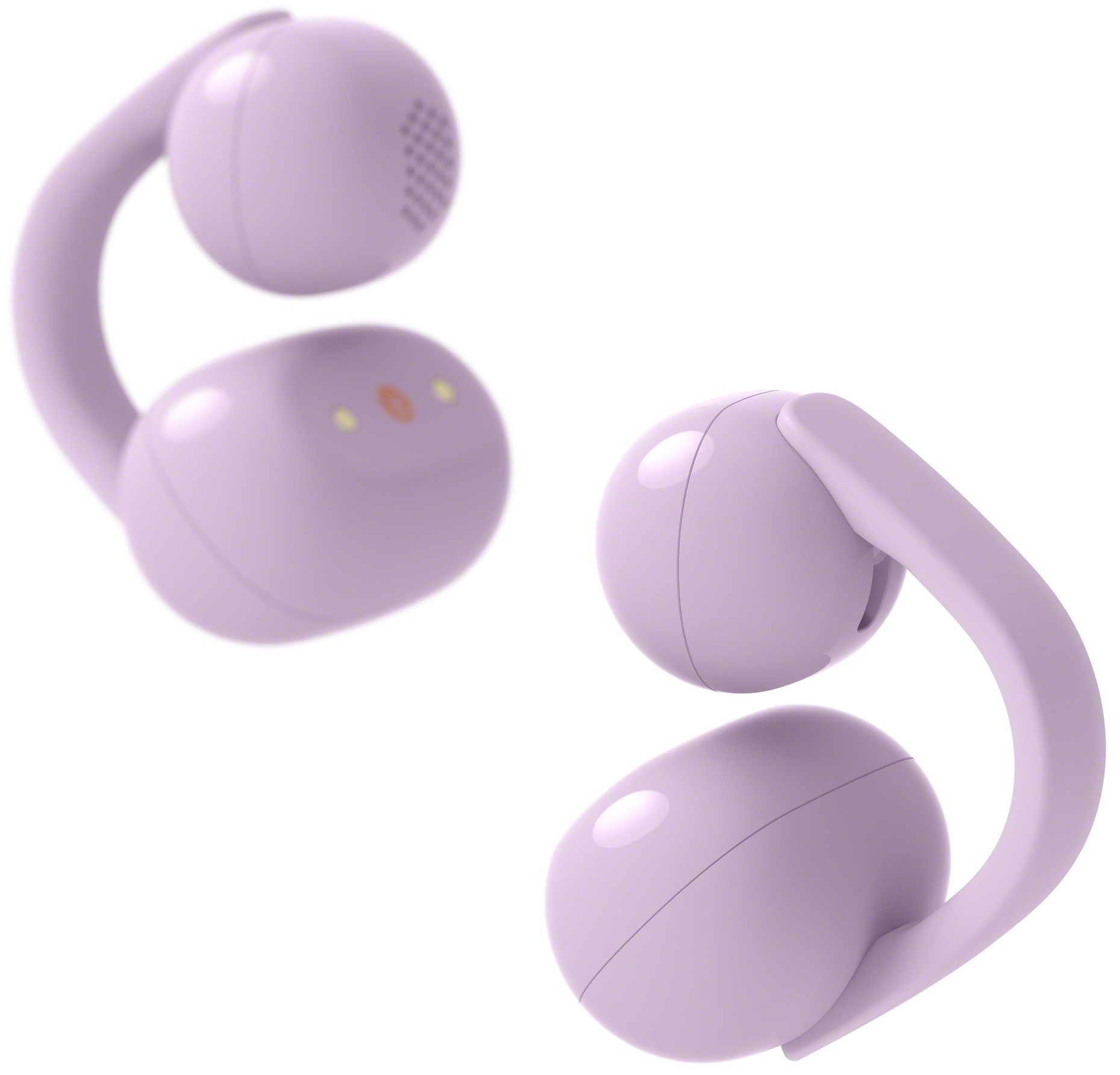 Căști fără fir Sony - LinkBuds Clip WF-LC900, TWS, Open-Ear, Lavander