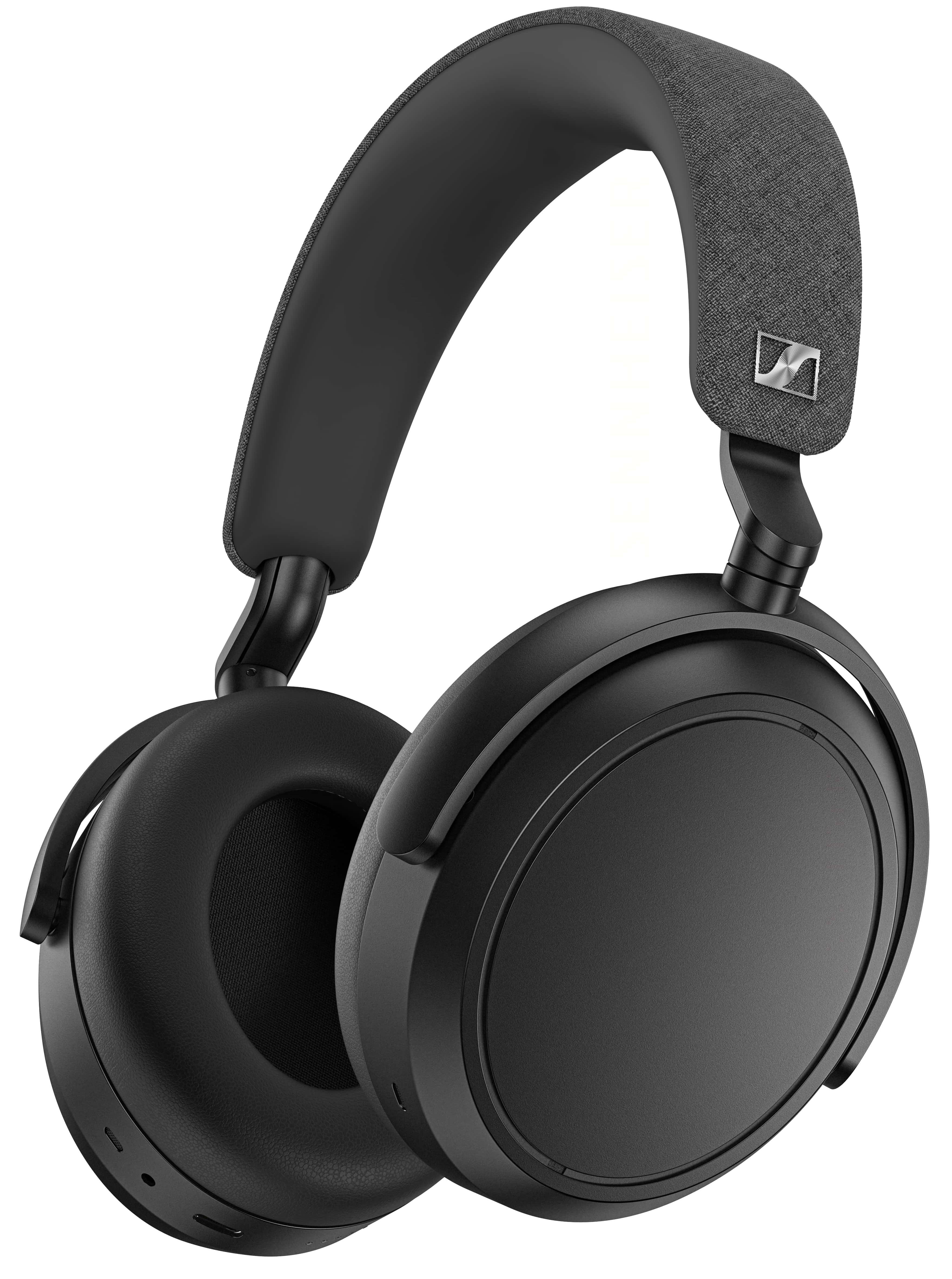 Căști wireless Sennheiser - Momentum 4 Wireless, ANC, negre