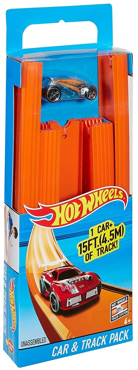 Set de joaca Hot Wheels - Pentru traseu de 4,5 m, cu masinuta