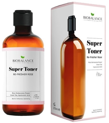 Biobalance Toner super răcoritor cu extract de trandafir, 250 ml | Ozone.ro
