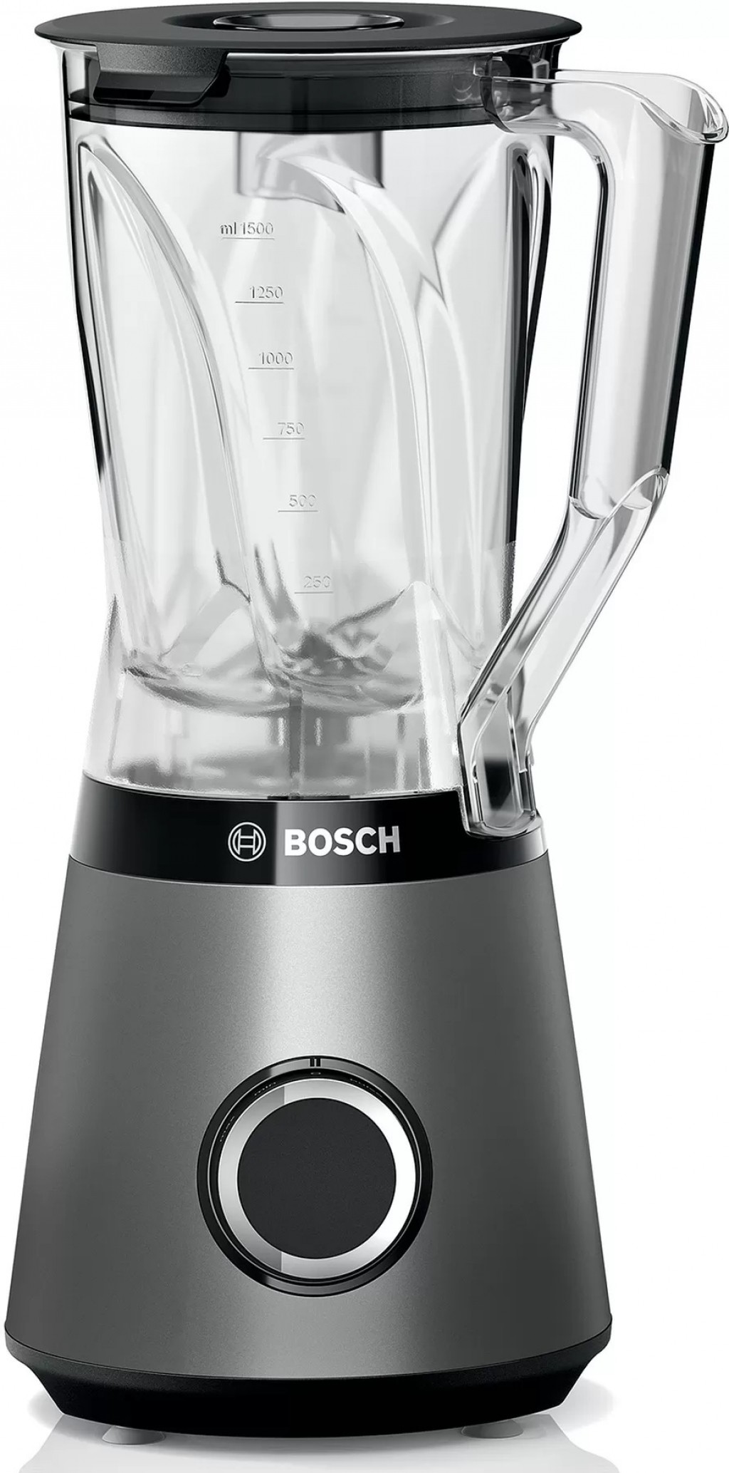 Blender Bosch - MMB6141S VitaPower Blender, 1.5 l, 3 vitezi, 1200W, argintiu