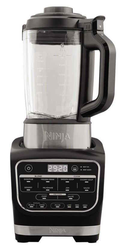 Blender Ninja - HB150EU, 1.7 l, 10 viteze, 1000W, argintiu/negru