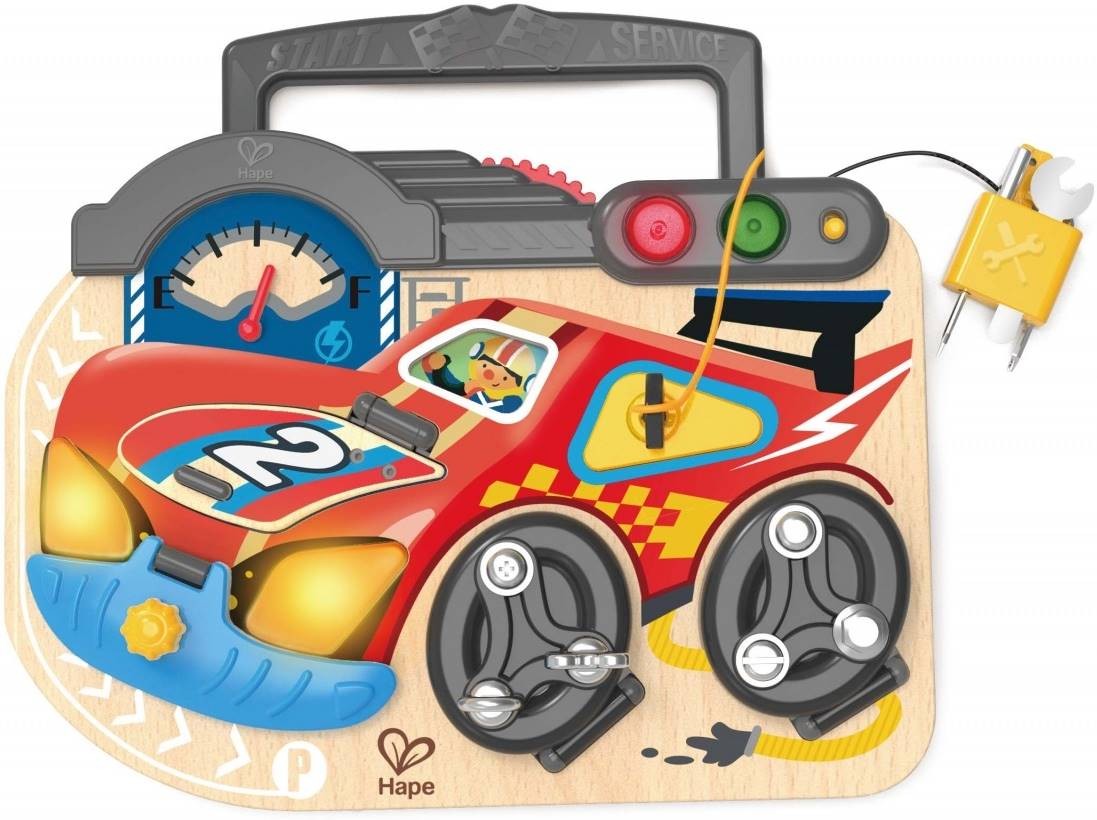Placă activă din lemn HaPe International - Micul alergător - imagine 1