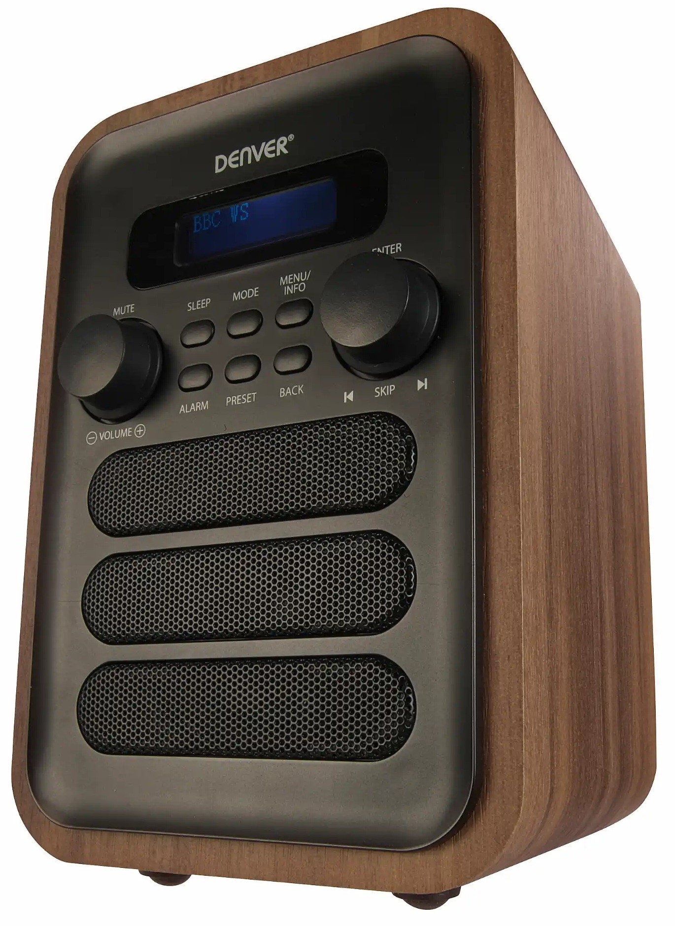 Radio DAB Denver - DAB-48, Bluetooth, gri - imagine 1