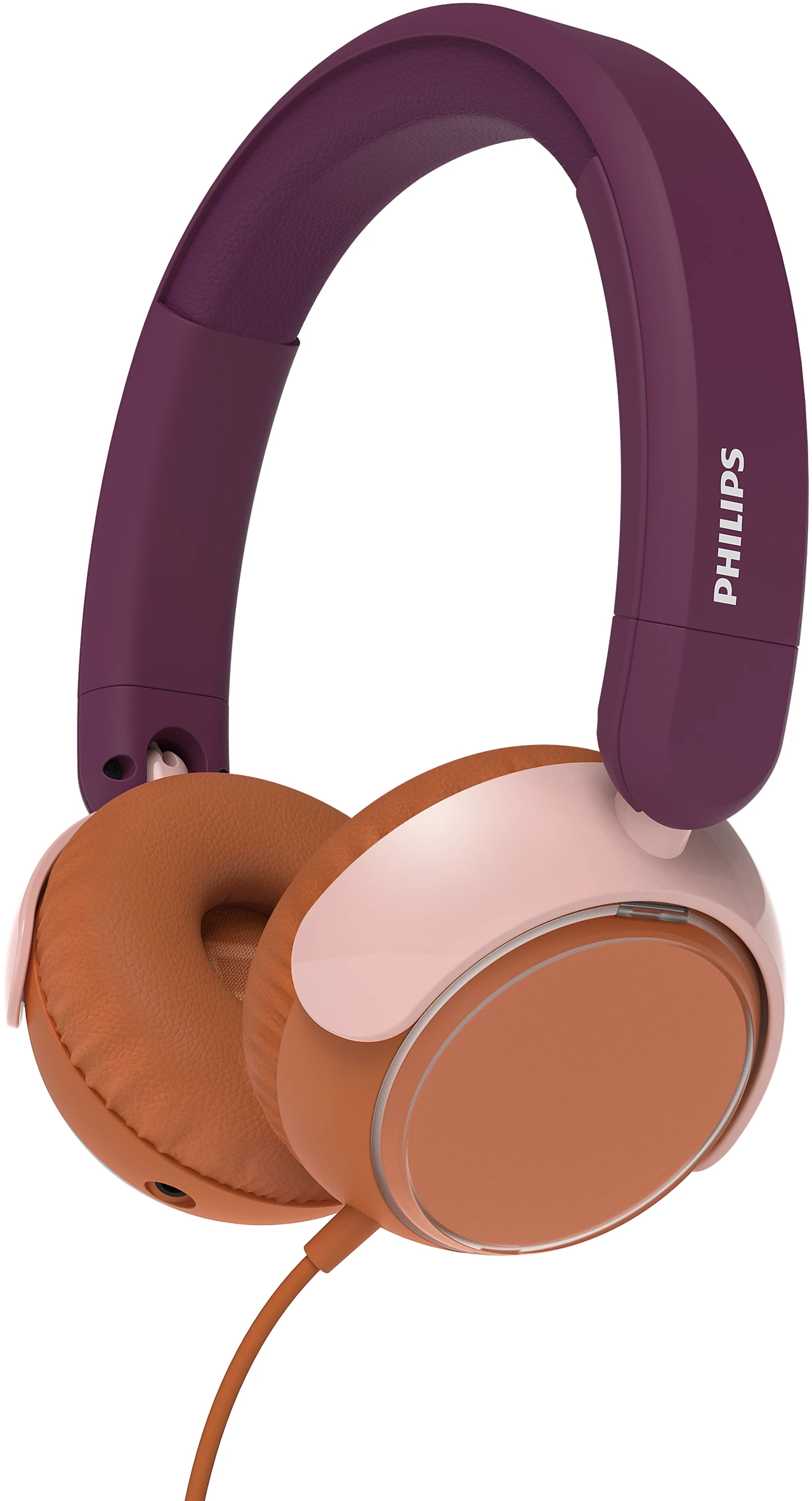 Căști pentru copii Philips - TAK2000MP/00, Magenta Purple - imagine 1