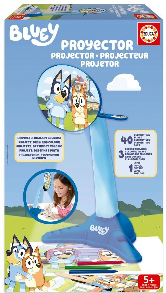Proiector de desen pentru copii Educa - Bluey - imagine 1