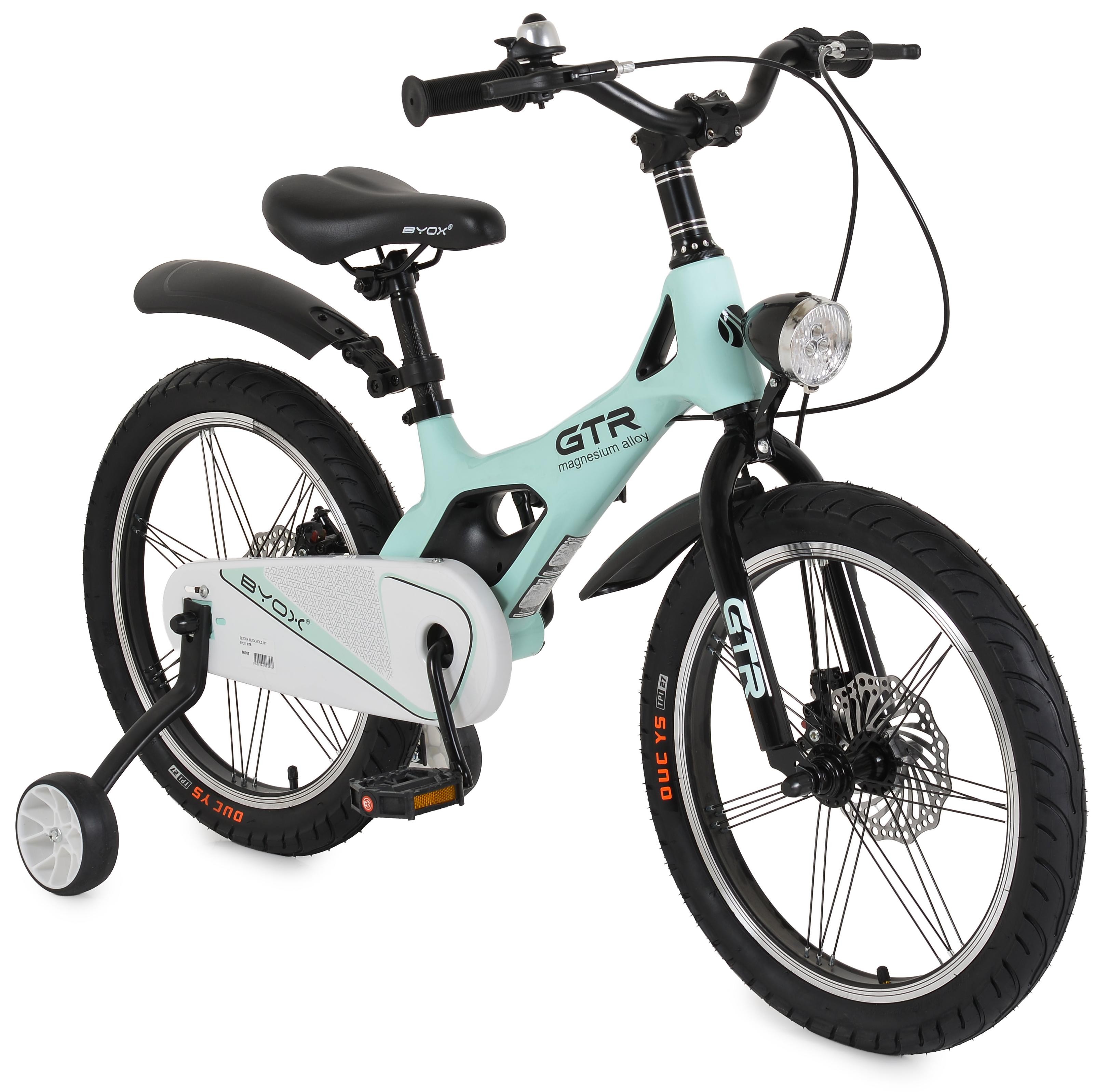 Bicicletă pentru copii Byox - GTR, 18'', mentă - imagine 1