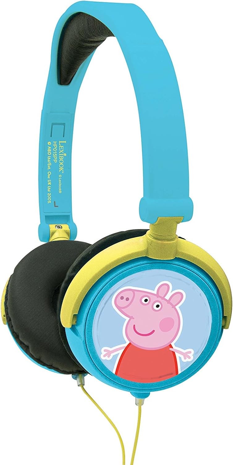 Căști pentru copii Lexibook - Peppa Pig HP015PP, albastru - imagine 1