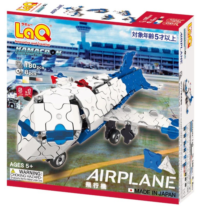 Constructor pentru copii 5 în 1 LaQ Hamacron Constructor - Smoleţ, 188 piese - imagine 1