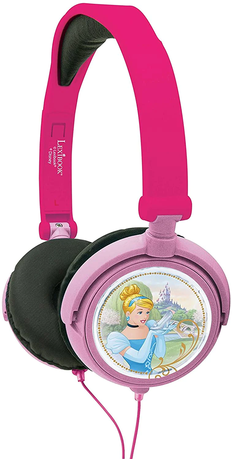 Căști pentru copii Lexibook - Princess HP010DP, roz - imagine 1