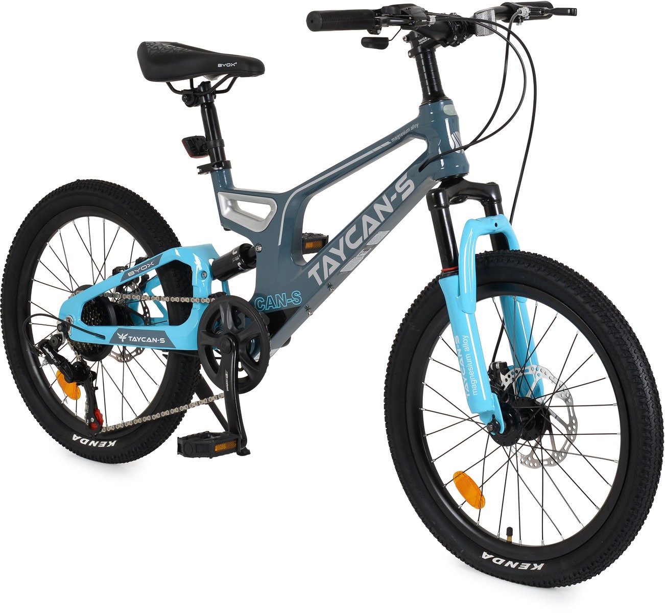 Bicicletă pentru copii Byox – Taycan-S, 20'', albastră