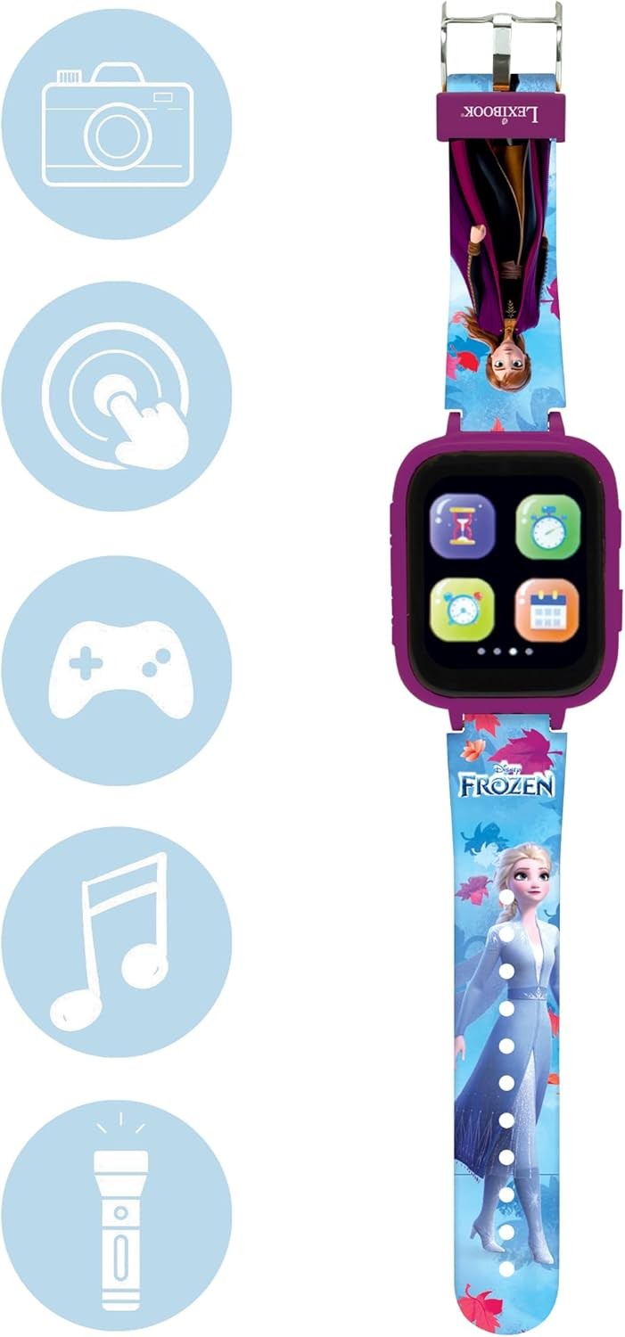 smart pentru copii Lexibook – Disney Frozen, 8GB memorie, cu cameră - imagine 1