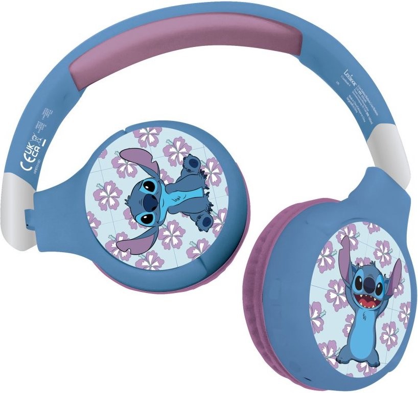 Căști pentru copii Lexibook - HPBT010D, wireless , Stitch - imagine 1