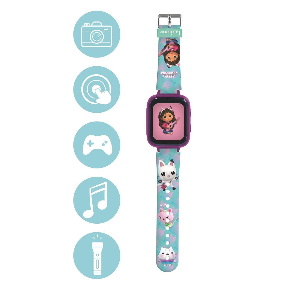 smart pentru copii Lexibook – Gabby's Dollhouse, 8GB memorie, cu cameră - imagine 1