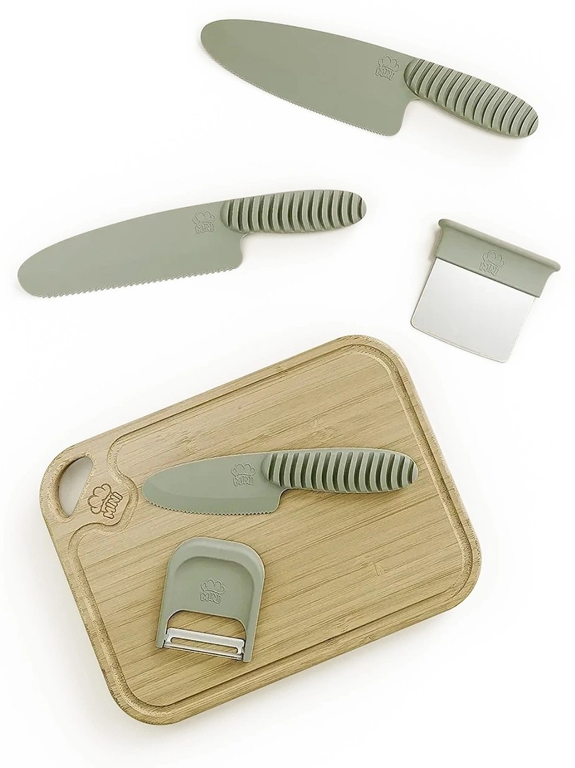 Set de bucătărie pentru copii MINI Family - Verde