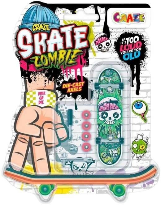 Jucărie pentru copii Craze - Mini skateboard, sortiment - imagine 1