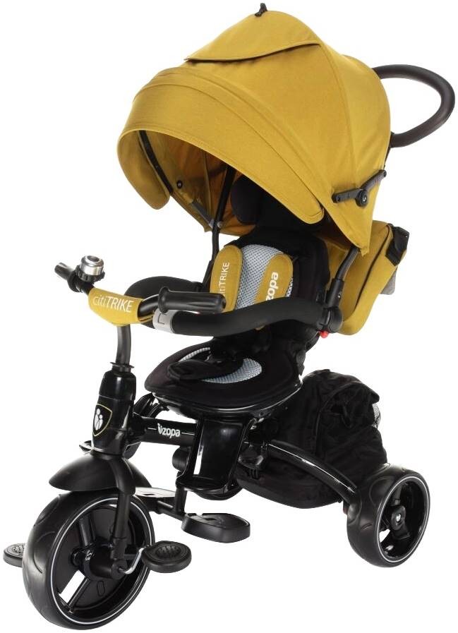 Tricicletă pentru copii Zopa - Citi Trike, Curry Yellow - imagine 1