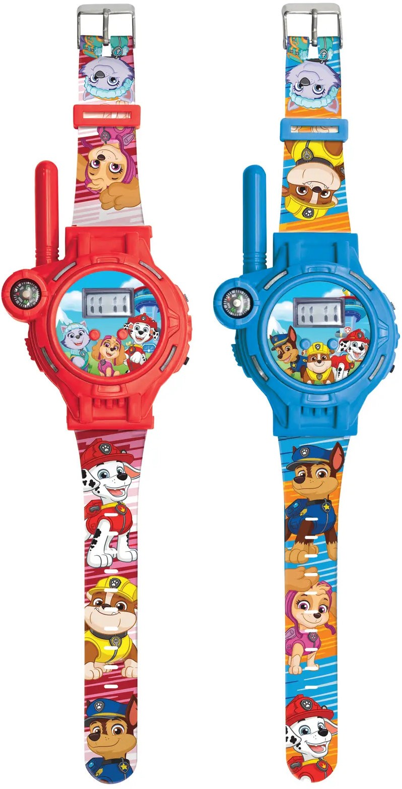 Ceasuri electronice pentru copii Lexibook - Paw Patro, cu funcție walkie-talkie, 2 bucăți - imagine 1