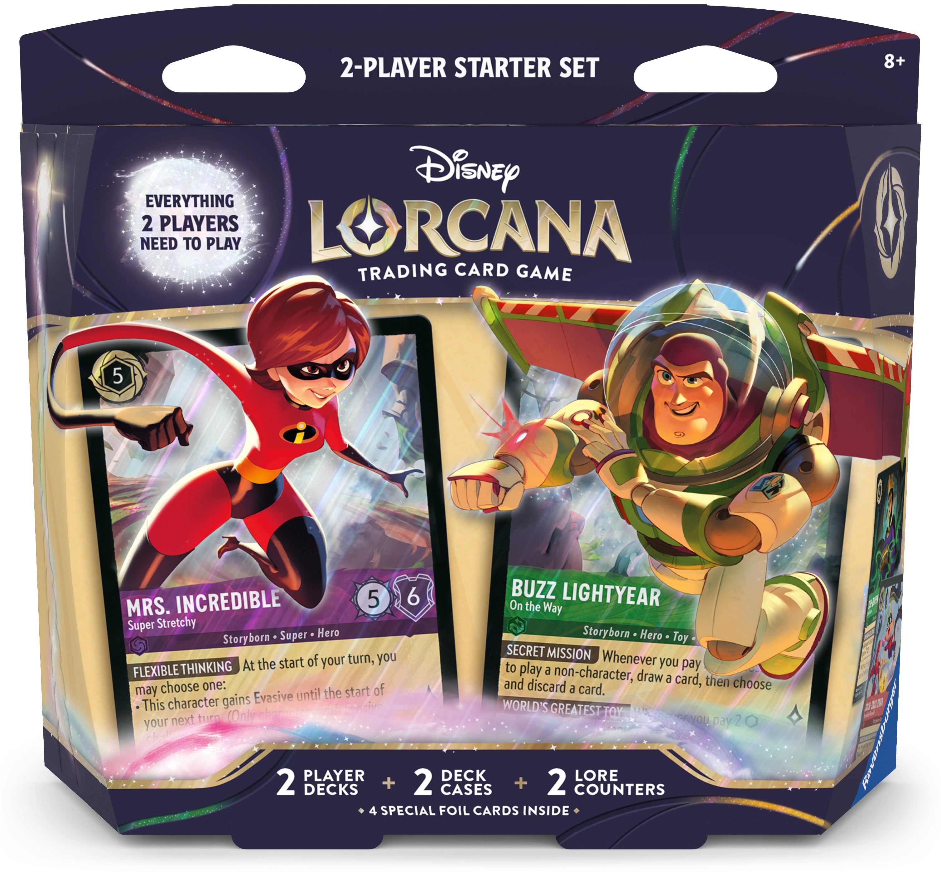 その他 Disney LORCANA Disney Lorcana TCG: Wilds Unknown 2 Player Starter Set | Ozone.ro