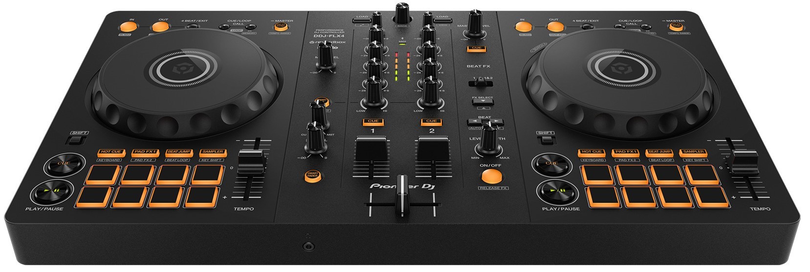 Controler DJ Pioneer DJ - DDJ-FLX4, negru | Ozone.ro