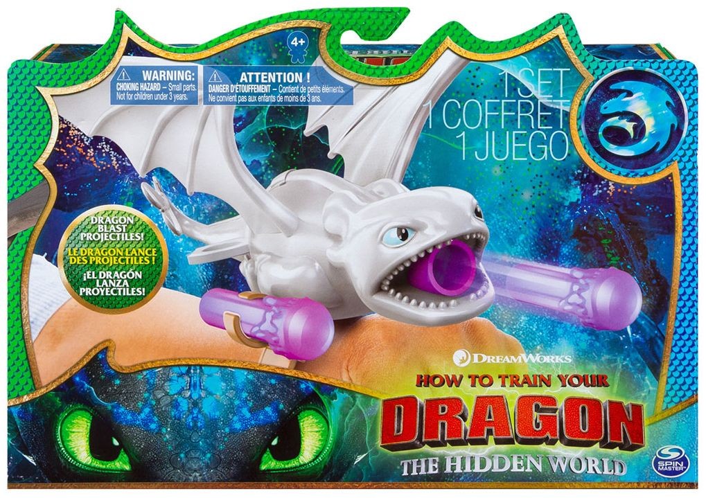 petroleum Bread somewhere Jucarie pentru copii Dragons - Dragon atasabil la mana, Lightfury | Ozone.ro